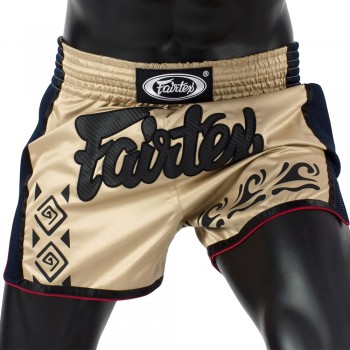 Fairtex BS1713 Шорты Тайский Бокс "Slim" Tribal